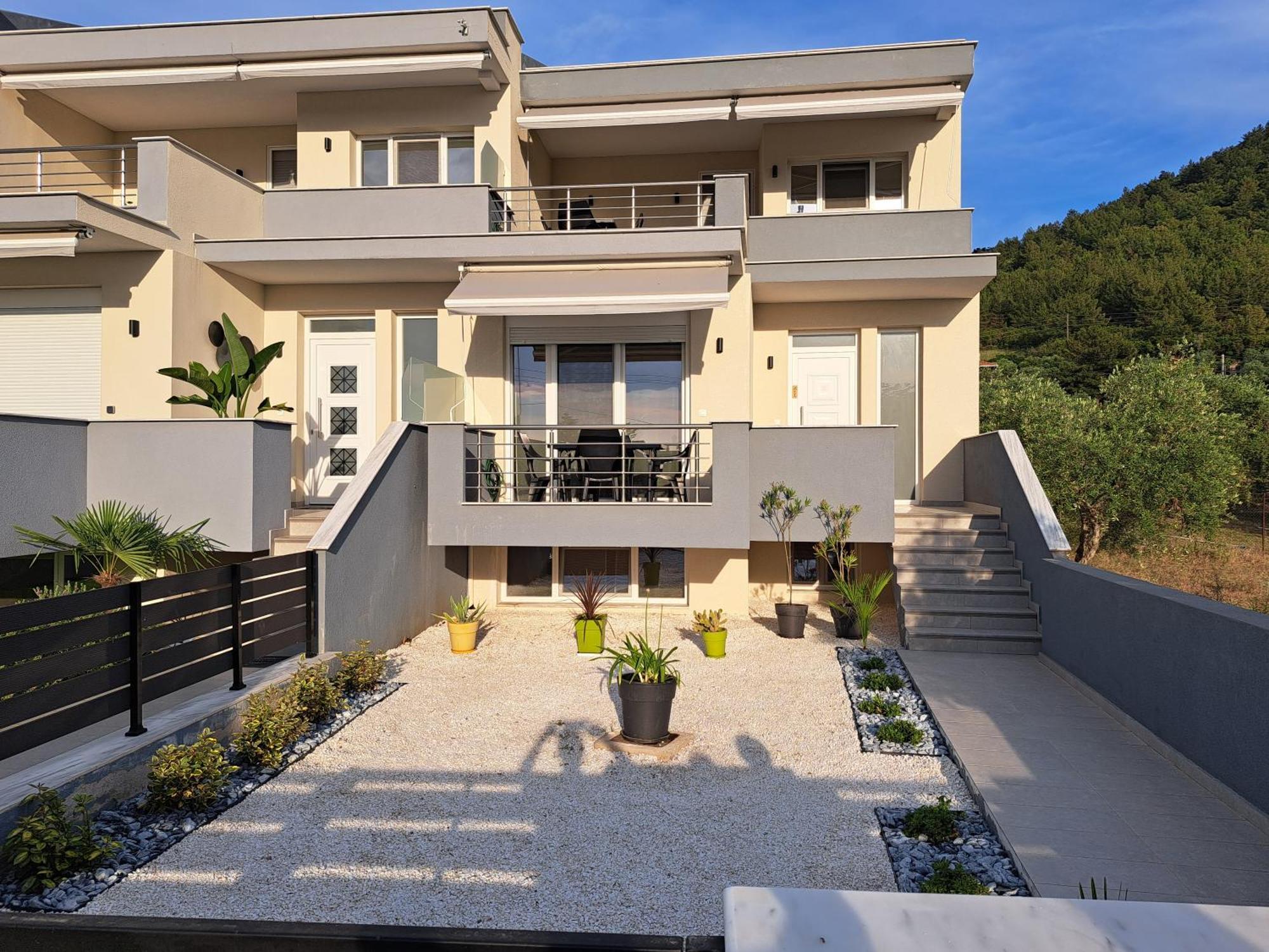 Syka Thassos - Villa 4 Rooms Skala Rachoniou Skala Rachoni  Eksteriør billede